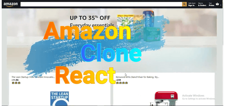 Amazon clone